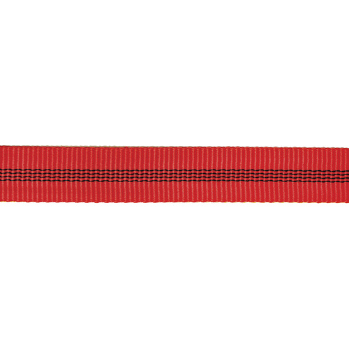 Tendon 25mm Tubular Tape Price/Metre (Colour: Red)