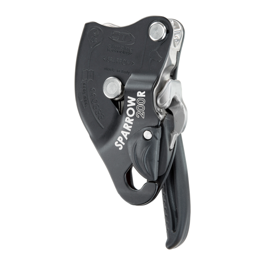 Climbing Technology Sparrow 200R Descender Black
