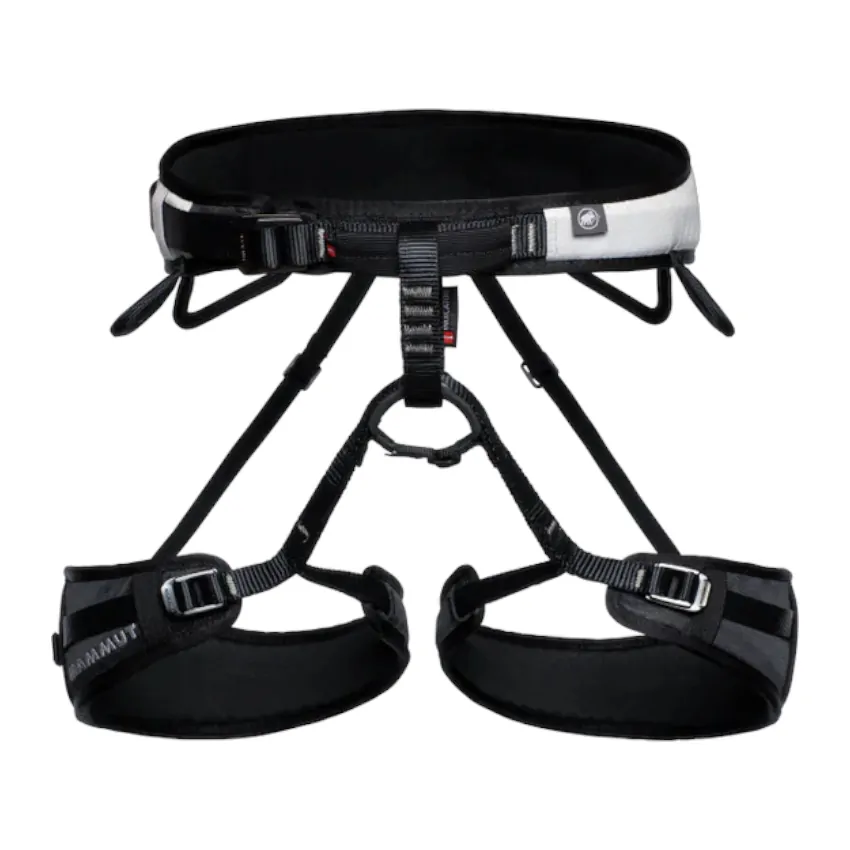 Large View Mammut Ophir 3 Slide Men's Harness - Black/Marble (Size: Small)