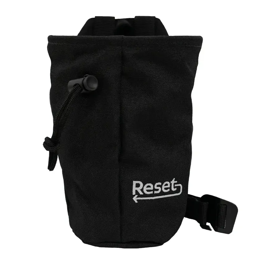 Large View Reset Chalk Bag (Colour: Black)
