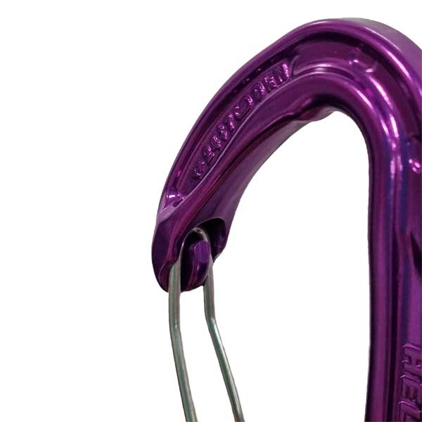 hooded nose carabiner