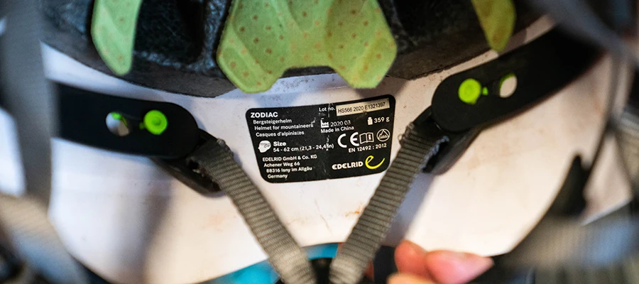 Helmet Label