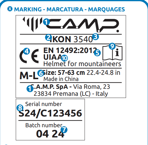 label markings
