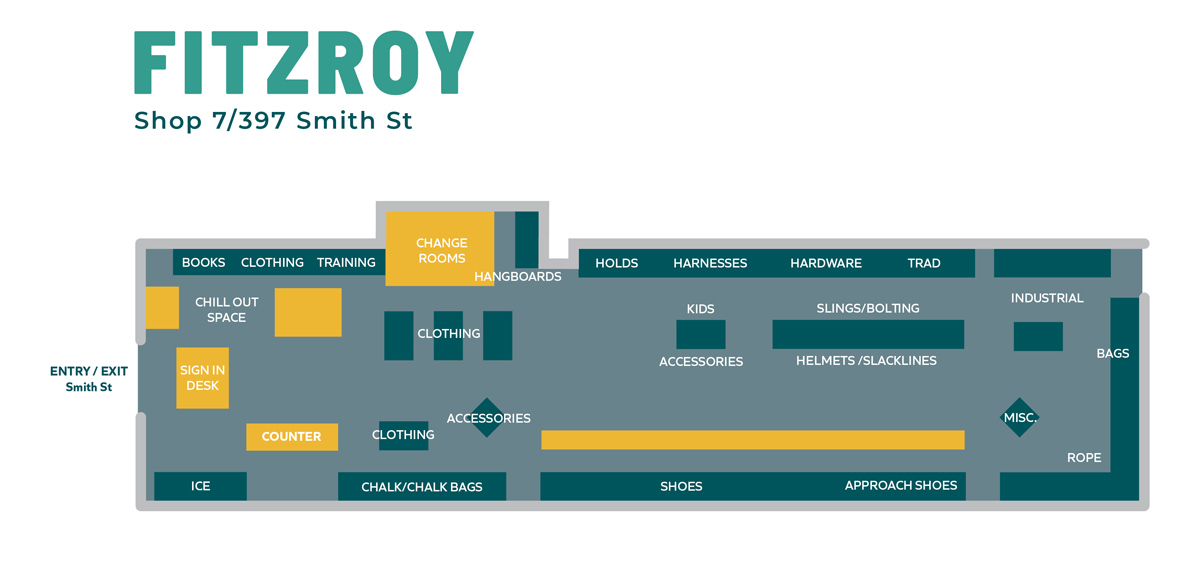 map of fitzroy store layout