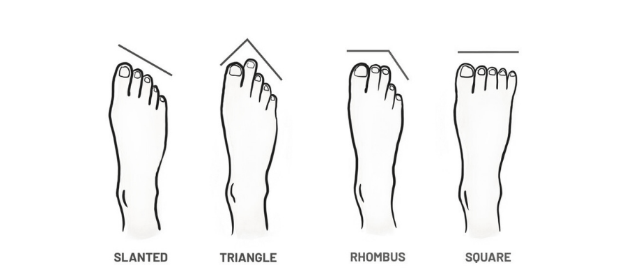 foot shapes