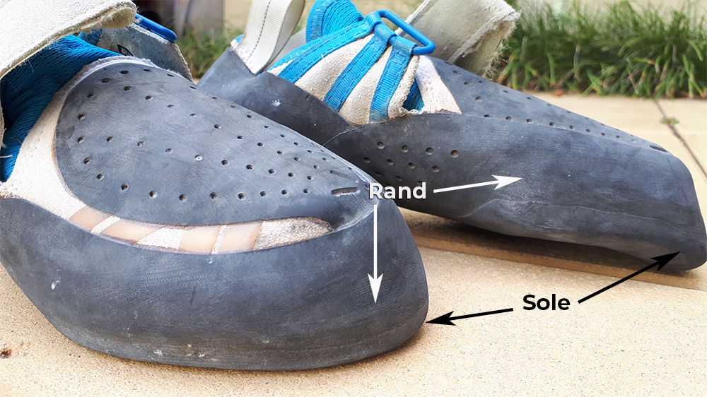 climbing shoe sole