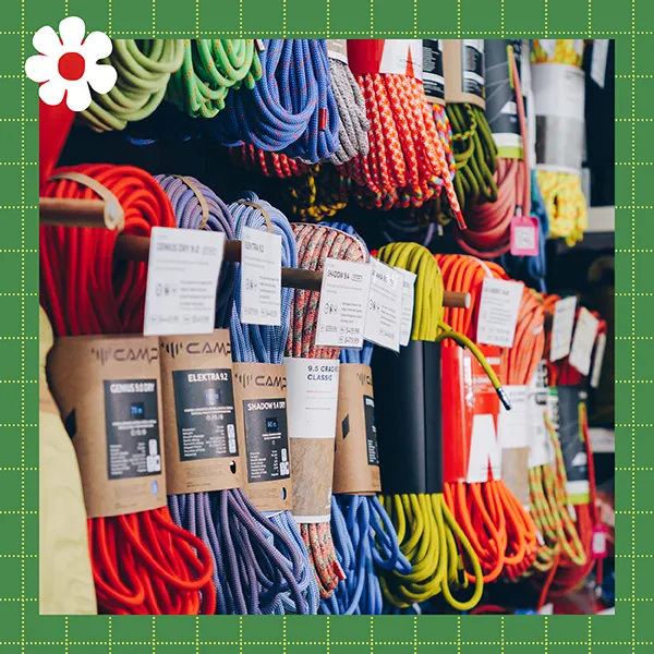 20% OFF CLIMBING ROPE