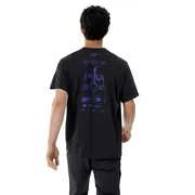 Arc'teryx Kragg SL Cotton Sky Pilot SS (Colour: Black/Fluidity, Size: Extra Small)