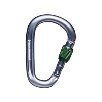 Black Diamond PearLock Screw Gate (Colour: Grey)