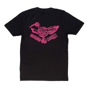 Climbing Anchors EP Bin Chicken Tee (Colour: Black/Pink, Size: Extra Small)