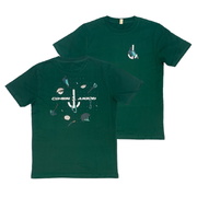 Climbing Anchors EP Spacegear Tee (Colour: Bottle Green, Size: XXL)
