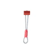 fujfuj Hex Keychain - Red