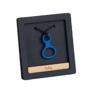 fujfuj Figure 8 Necklace - Blue