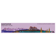 Hydrascape Miniscape Sticker - Sawtooths