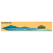 Hydrascape Miniscape Sticker - Islandscape