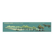 Hydrascape Miniscape Sticker - Everglades