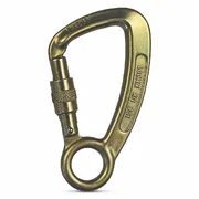 ISC Captive Eye Steel Screw Gate (Colour: Gold)