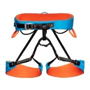MAMMUT Sender Fast Adjust Harness (Colour: Ocean/Orange, Size: Medium)