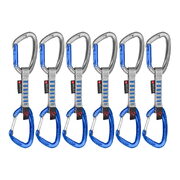 Mammut Crag Keylock Wire Indicator Quickdraw (Length: 10cm) 6 Pack