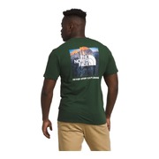 The North Face S/S Box NSE Tee (Colour: Pine Needle-Photo Real/Graphics, Size: Extra Small)