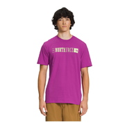 The North Face Men's Brand Proud Short Sleeve Tee (Colour: Purple Cactus Flower, Size: Small)