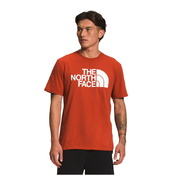The North Face Short Sleeve Half Dome Tee (Colour: Rusted Bronze, Size: Small)