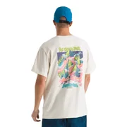 The North Face Men's TNF Essential Expedition SS Tee (Colour: White Dune, Size: Small)