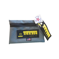 Organic Ditty Bag - Charcoal w Black ZIp
