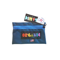 Organic Ditty Bag - Blue w Blue Zip