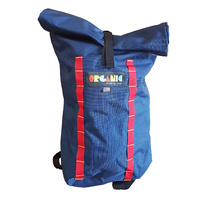 Organic Roll Pack - Navy w Red Daisy