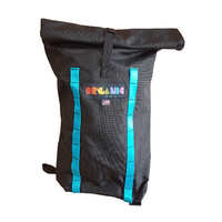 Organic Roll Pack - Black With Blue Daisy