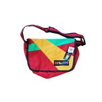 Organic Artist Tote Bag - Red/Yellow/Green