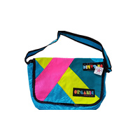 Organic Artist Tote Bag - Blue/Pink/Yellow