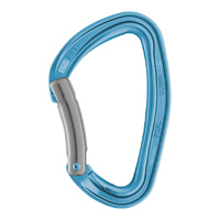 Petzl Djinn Bent Gate Carabiner (Colour: Blue) - Clearance