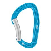 Petzl Djinn Bent Gate (Colour: Blue)