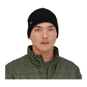 Patagonia Fishermans Rolled Beanie - Black