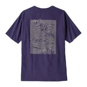 Patagonia Men's Strataspire Responsibili-Tee  - Plummet Purple (Size: Extra Small)