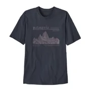 Patagonia W's Hut Tripper Skyline Oversized T-Shirt (Colour: Smolder Blue, Size: Medium)