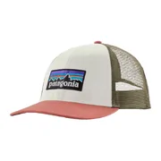 Patagonia P-6 Logo LoPro Trucker Hat - Birch White