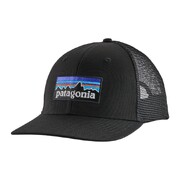 Patagonia P-6 Logo Trucker Hat - Black