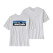 Patagonia Men's P-6 Logo Responsibili-Tee® White (Size: Extra Small)