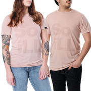 So iLL Stacked Logo Tee Dirty Pink (Size: Extra Small)