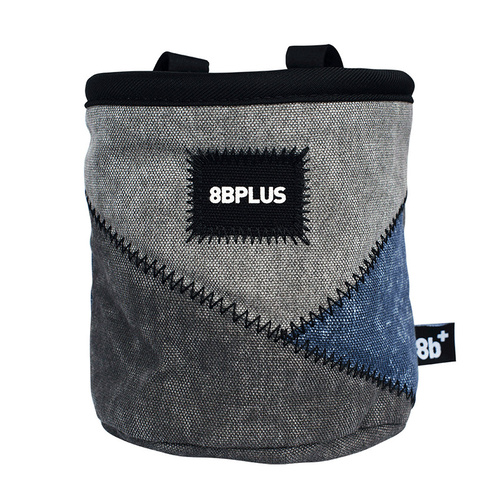 8BPLUS Pro Chalk Bag - Grey/Blue