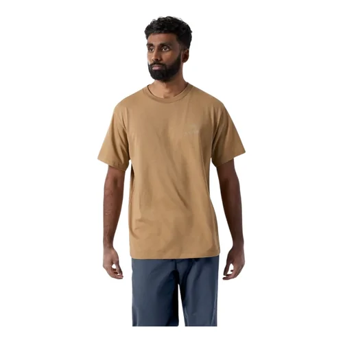 Arc'teryx Kragg SL Cotton Bird Word SS Mens - Canvas