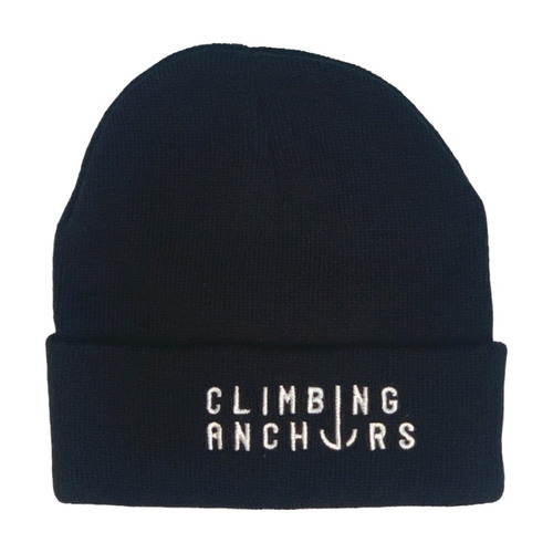 Climbing Anchors Beanie (Colour: Black)