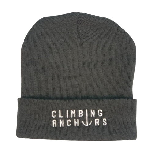 Climbing Anchors Beanie (Colour: Dark Grey)
