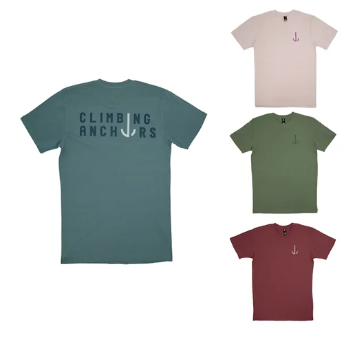Climbing Anchors Logo Tee