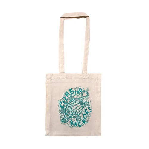 Climbing Anchors Platybot Tote Bag