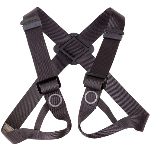 Alomejor Climbing Harness Climbing Chest Shoulder Strap Adjustable Chest Harnesses for Safety Protect Strap Belt 
