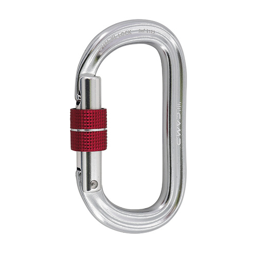 C.A.M.P. Oval XL Screw Gate (Colour: Titantium)